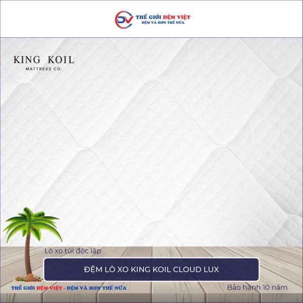 Đệm lò xo King Koil Cloud Lux 6